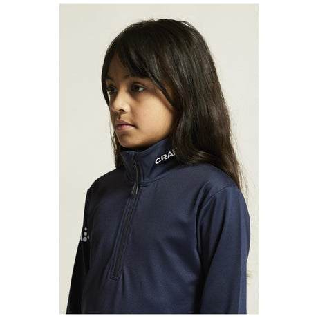 Adv Nordic Ski Club Jersey Jr - Dark Blue/White - Closeup 7