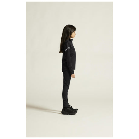 Adv Nordic Ski Club Jersey Jr - Black/White - Closeup 3