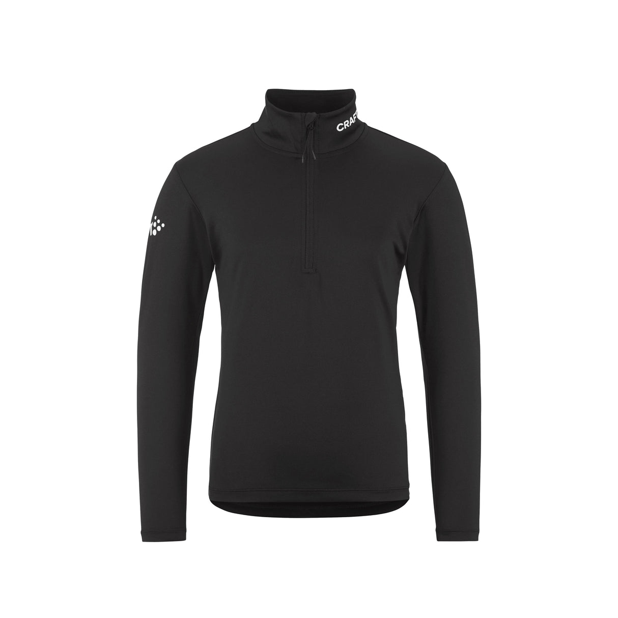 Adv Nordic Ski Club Jersey Jr - Black/White - Front