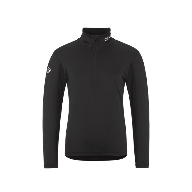 Adv Nordic Ski Club Jersey Jr - Black/White - Front