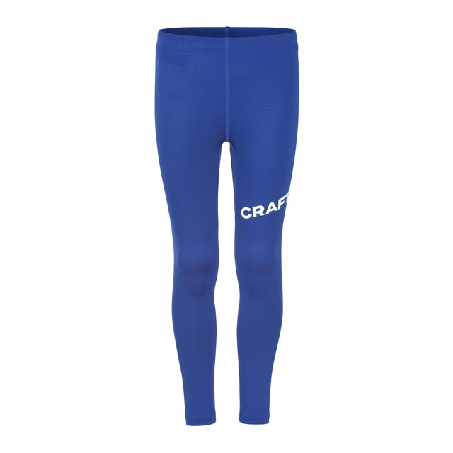 Adv Nordic Ski Club Tights Jr - Club Cobolt/White - Front