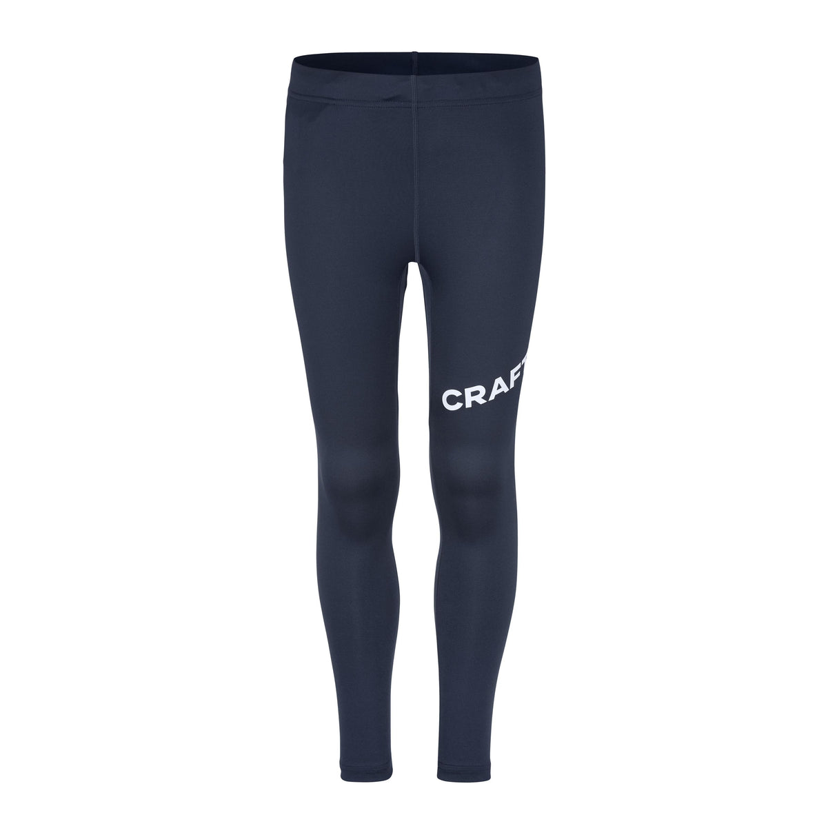 Adv Nordic Ski Club Tights Jr - Dark Blue/White - Front