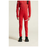 Adv Nordic Ski Club Tights Jr - Red/White - Closeup 5