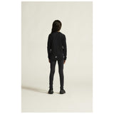 Adv Nordic Ski Club Tights Jr - Black/White - Closeup 4