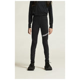 Adv Nordic Ski Club Tights Jr - Black/White - Closeup 5