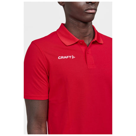 Progress 2.0 Polo M - Red - Closeup 4