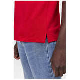 Progress 2.0 Polo M - Red - Closeup 5