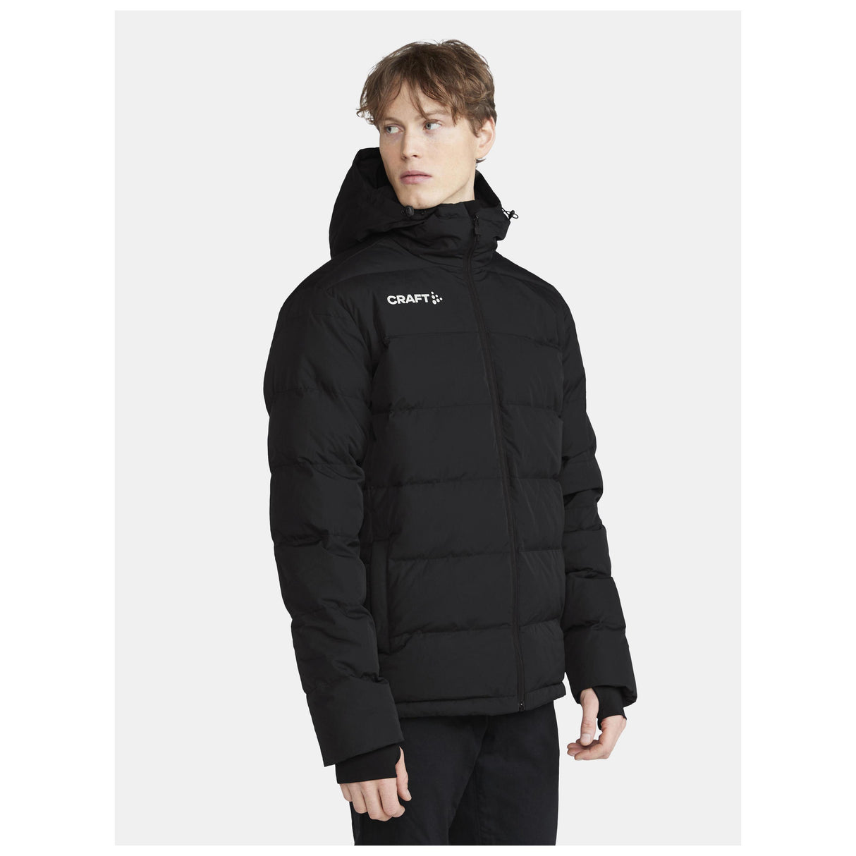 Evolve Down Jacket M - Black - Closeup 1
