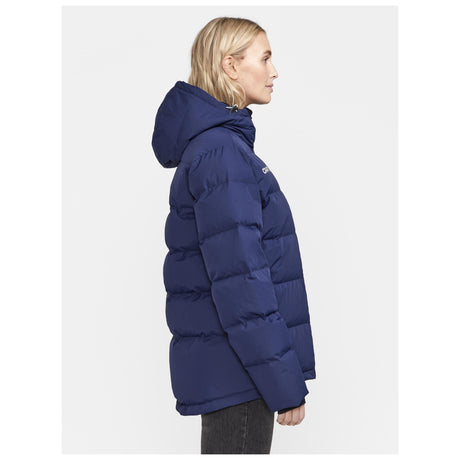 Evolve Down Jacket W - Navy - Closeup 2