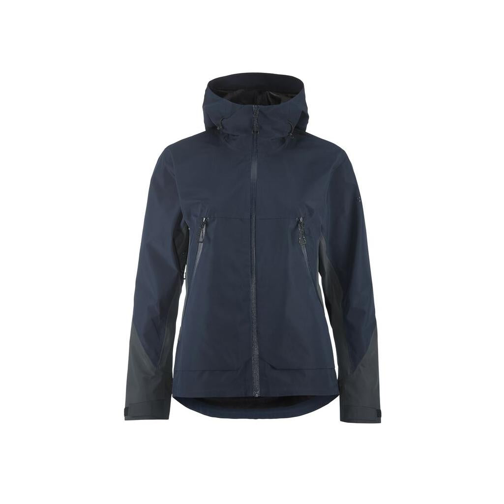 Adv Explore Shell Jacket W - Dark Blue - Front