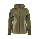 Adv Explore Shell Jacket W - Dark Green - Front