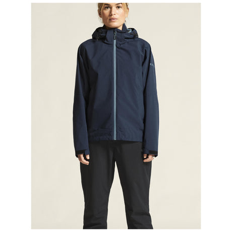 Core Explore Shell Jacket W - Dark Blue - Closeup 4