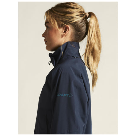 Core Explore Shell Jacket W - Dark Blue - Closeup 7