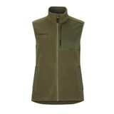 Adv Explore Pile Fleece Vest W - Dark Green - Front