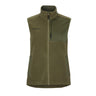 Adv Explore Pile Fleece Vest W - Dark Green - Front