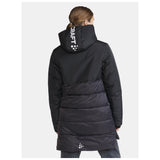 Core Evolve Isolate Parkas W - Black - Closeup 3