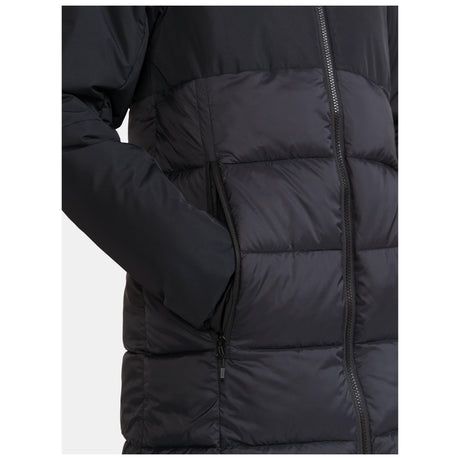 Core Evolve Isolate Parkas W - Black - Closeup 4