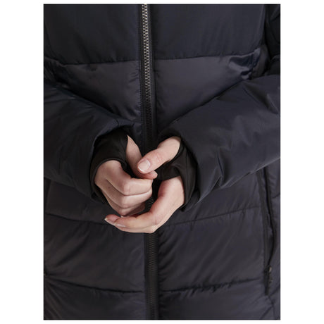 Core Evolve Isolate Parkas W - Black - Closeup 5
