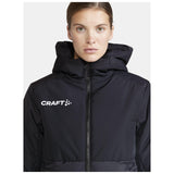 Core Evolve Isolate Parkas W - Black - Closeup 6