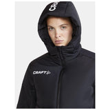 Core Evolve Isolate Parkas W - Black - Closeup 7