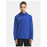 Squad Go Jacket W - Cobalt - Closeup 1