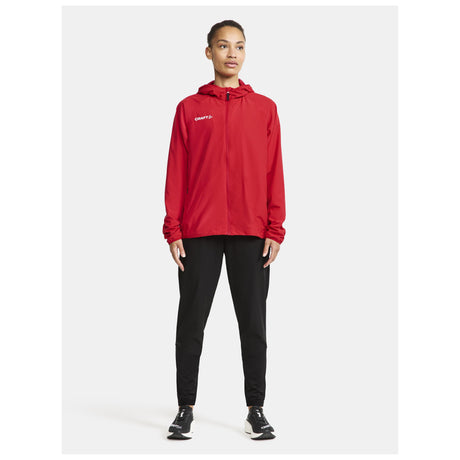 Squad Go Jacket W - Red - Closeup 1