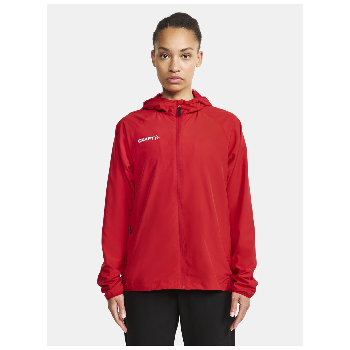 Squad Go Jacket W - Red - Closeup 2
