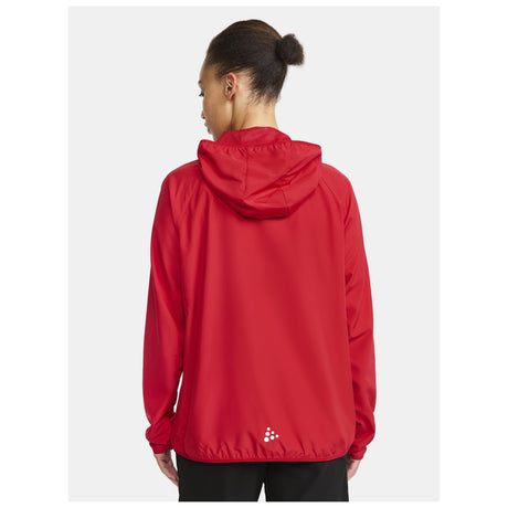 Squad Go Jacket W - Red - Closeup 4