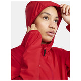 Squad Go Jacket W - Red - Closeup 6
