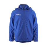 Squad Go Jacket Jr - Cobalt - Front