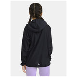 Squad Go Jacket Jr - Black - Closeup 2