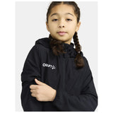 Squad Go Jacket Jr - Black - Closeup 3