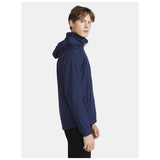 Evolve Rain Jacket M - Navy - Closeup 2