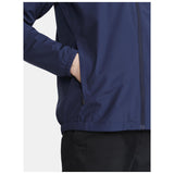 Evolve Rain Jacket M - Navy - Closeup 5