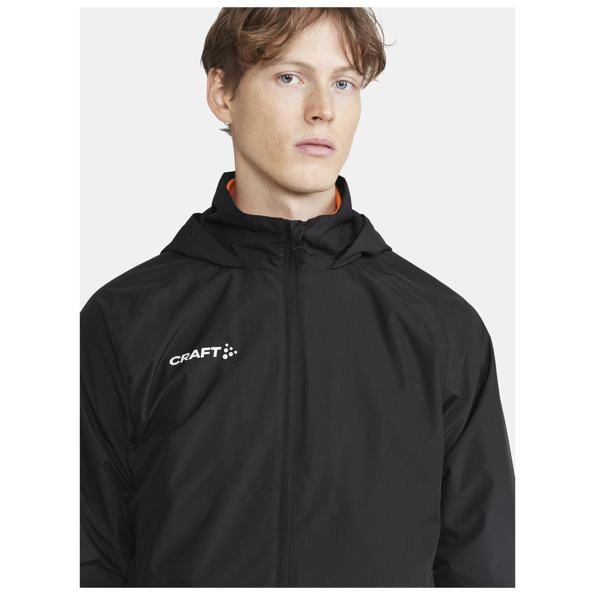 Evolve Rain Jacket M - Black - Closeup 5