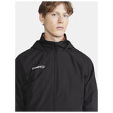 Evolve Rain Jacket M - Black - Closeup 5