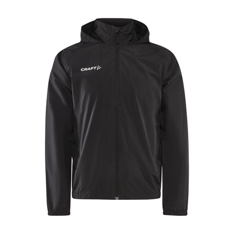 Evolve Rain Jacket M - Black - Front