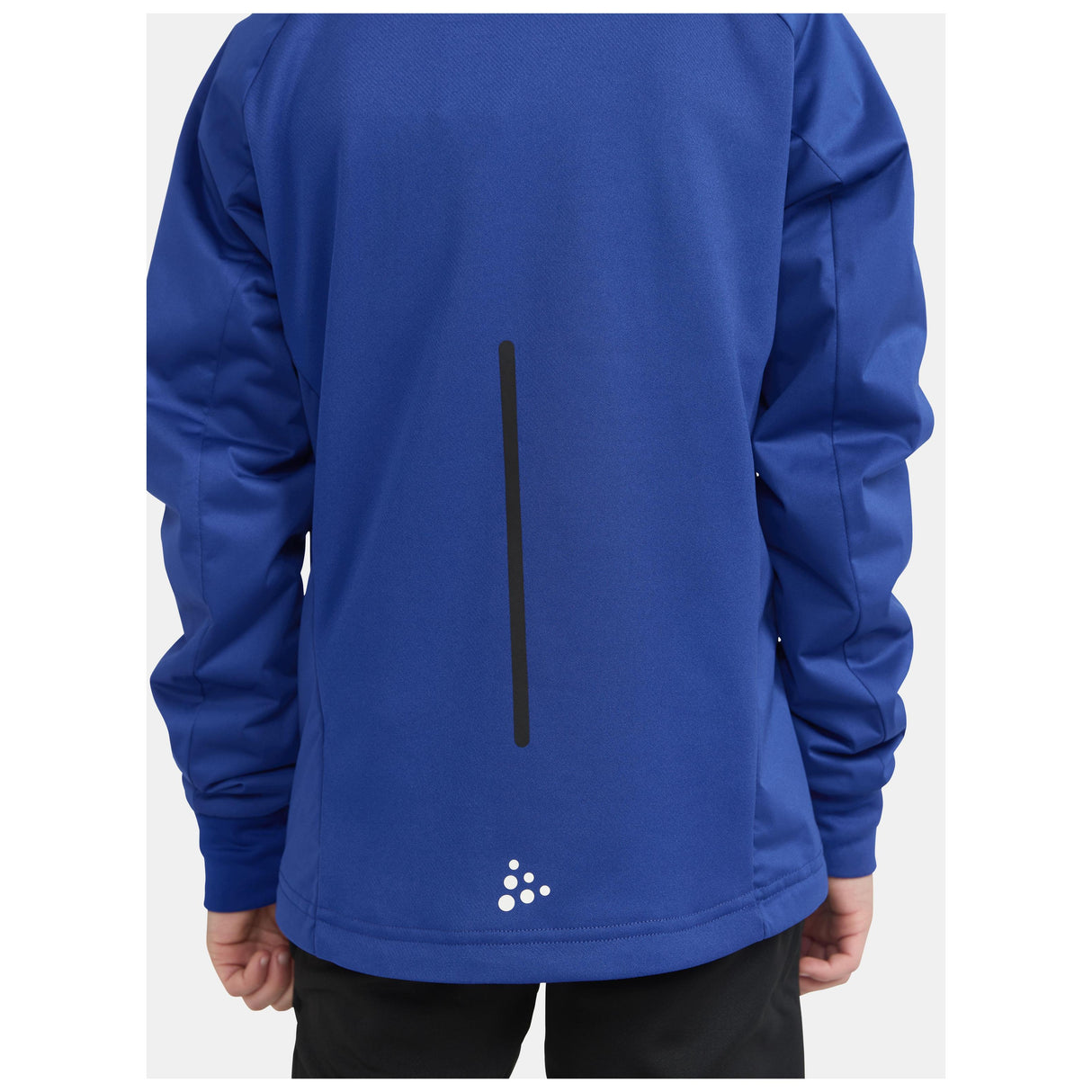 Adv Nordic Ski Club Jacket Jr - Cobalt - Closeup 5