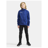 Adv Nordic Ski Club Jacket Jr - Cobalt - Closeup 6