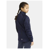 Adv Nordic Ski Club Jacket Jr - Dark Blue - Closeup 2