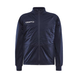 Adv Nordic Ski Club Jacket Jr - Dark Blue - Front