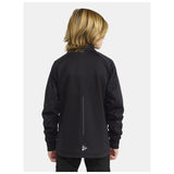 Adv Nordic Ski Club Jacket Jr - Black - Closeup 2