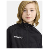 Adv Nordic Ski Club Jacket Jr - Black - Closeup 4