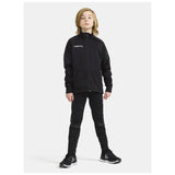Adv Nordic Ski Club Jacket Jr - Black - Closeup 6