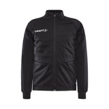 Adv Nordic Ski Club Jacket Jr - Black - Front