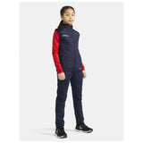 Adv Nordic Ski Club Vest Jr - Dark Blue - Closeup 4
