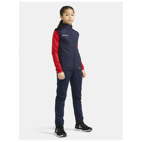 Adv Nordic Ski Club Vest Jr - Dark Blue - Closeup 4