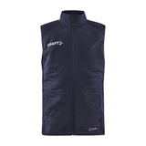 Adv Nordic Ski Club Vest Jr - Dark Blue - Front