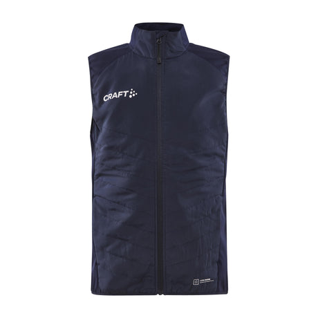 Adv Nordic Ski Club Vest Jr - Dark Blue - Front