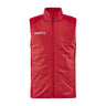 Adv Nordic Ski Club Vest Jr - Red - Front